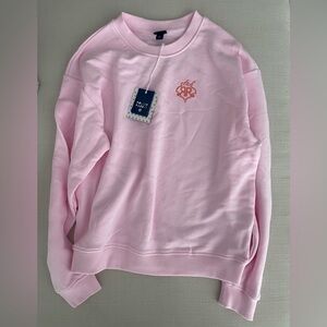 Roller Rabbit x Target Women’s Crewneck Pullover Sweatshirt Soft Pink size M
